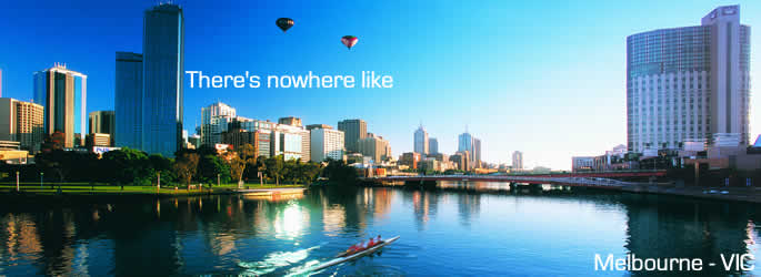Come and holiday in Melbourne VIC