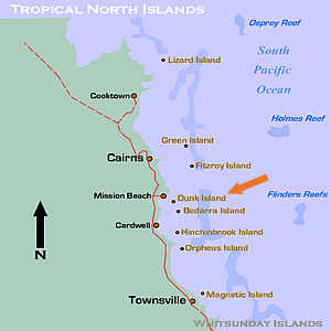 Dunk Island Map