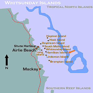 hamilton island Map