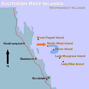 north west island Map