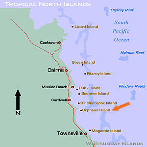 Orpheus Island Map
