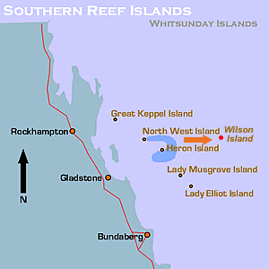 wilson island Map
