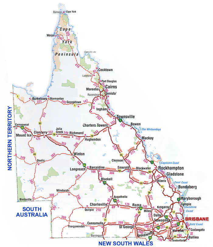 free clipart map of queensland - photo #38