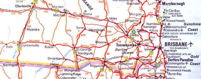 road-highways-map-south-east-queensland