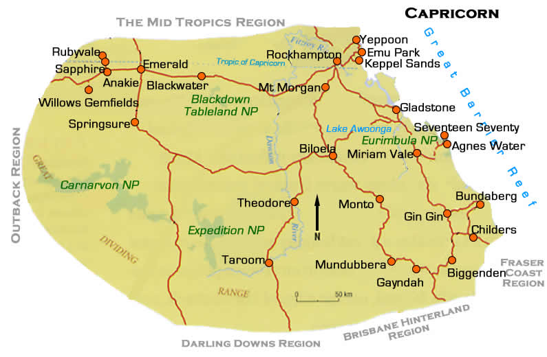 Qld Capricorn Region 