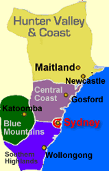 The Sydney Holiday Region