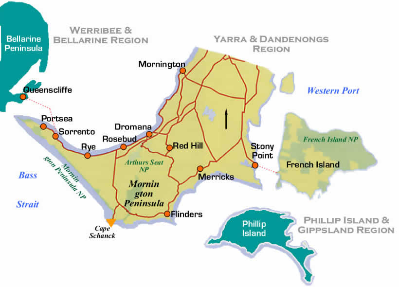 Mornington Peninsula Maps
