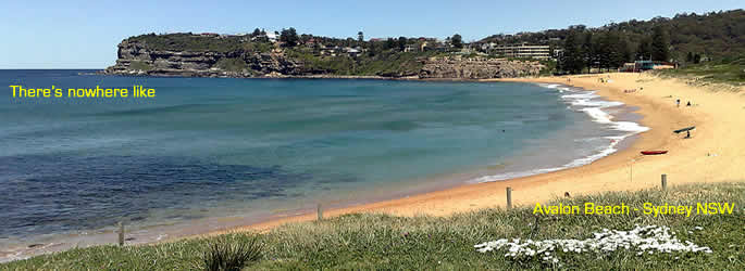 Visit beautiful Avalon Beach for your next holiday