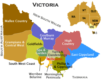 Holiday regions of Victoria