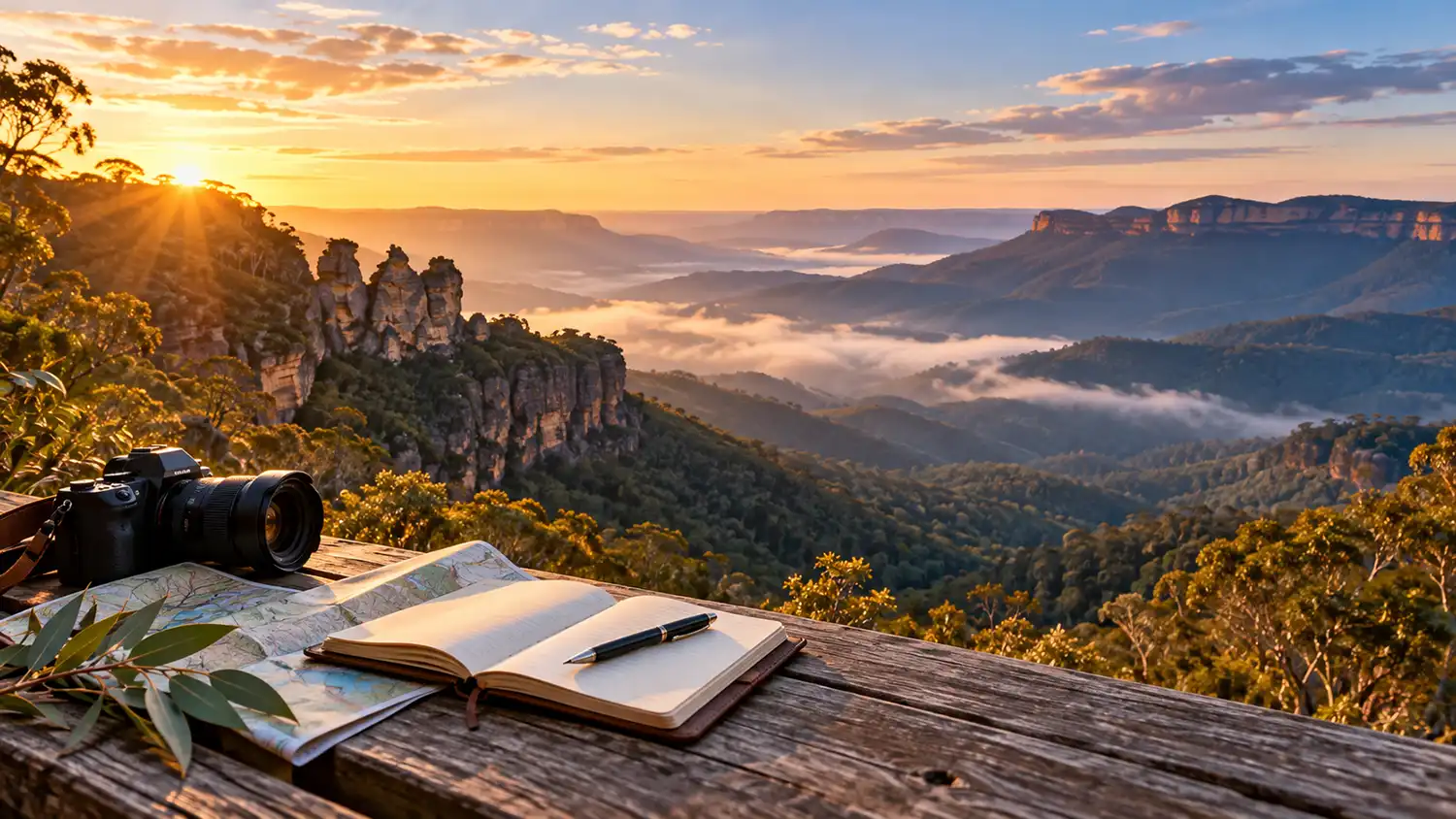 Australian travel writing and publishing inspiration in the Blue Mountains