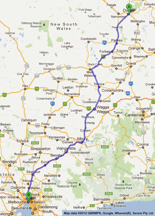 Dubbo Melbourne Roadmap2 